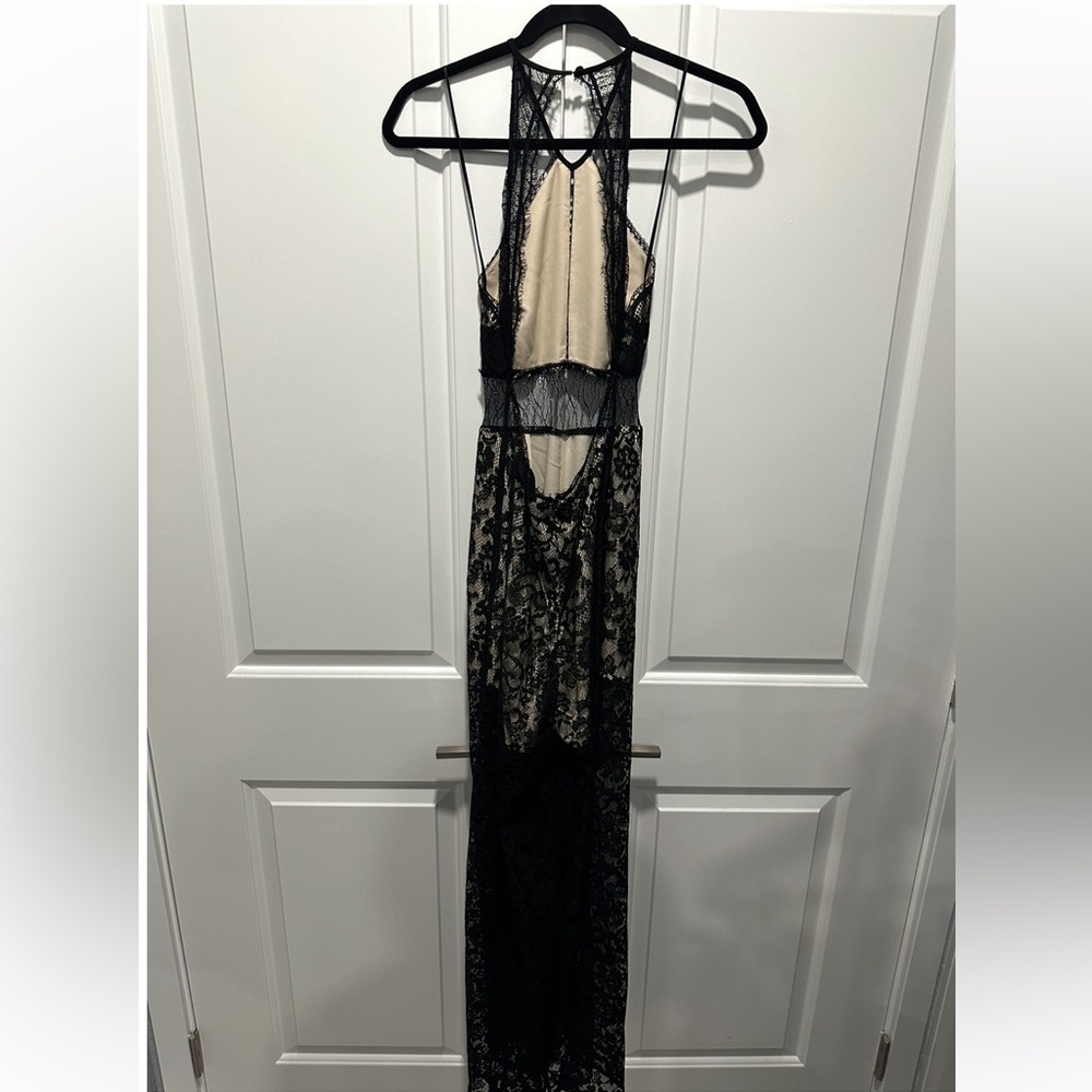 Kendall & Kylie Black Lace jumpsuit - Picture 3 of 12